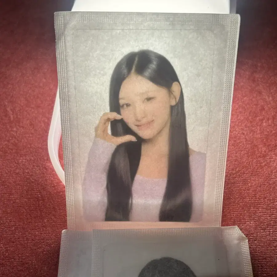 리센느빵 볼하트 미나미 투명포카