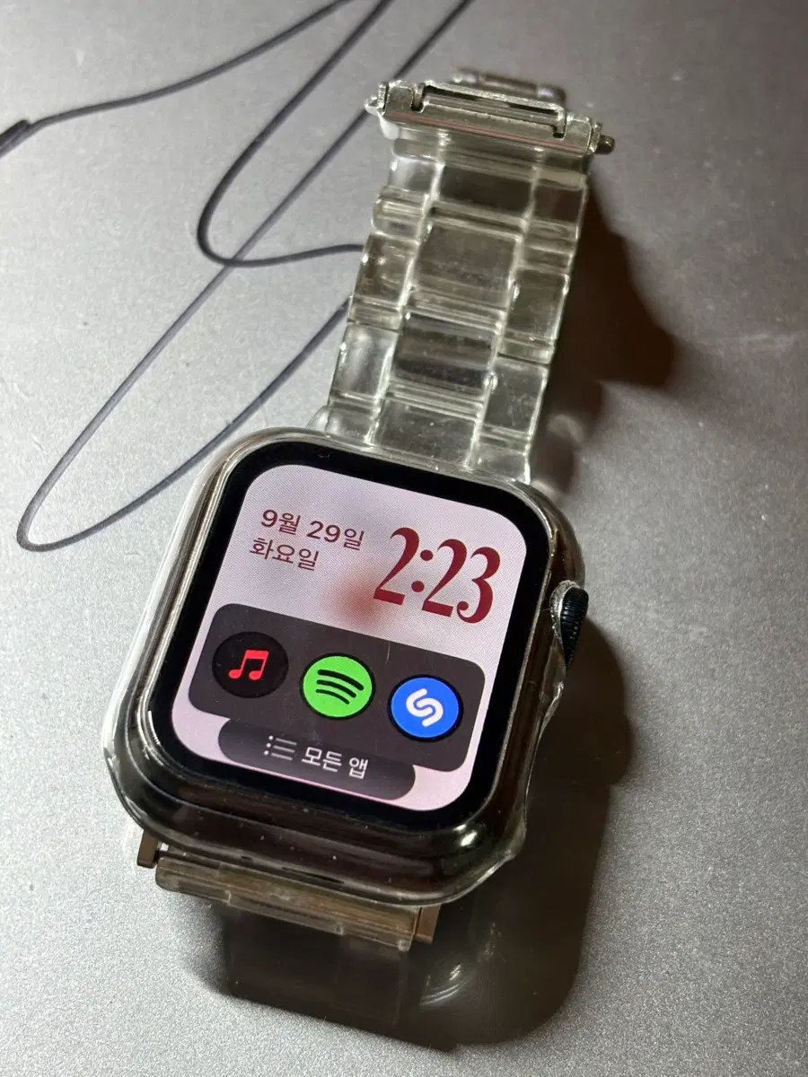 애플워치 SE 2세대 미드나잇 40mm 셀룰러 + GPS (풀박)