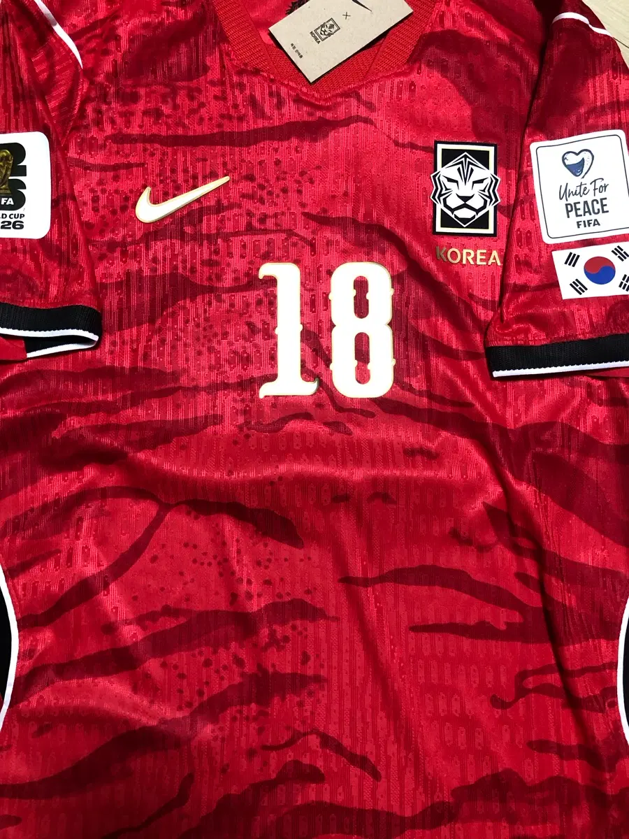 한국 반팔 유니폼 XL