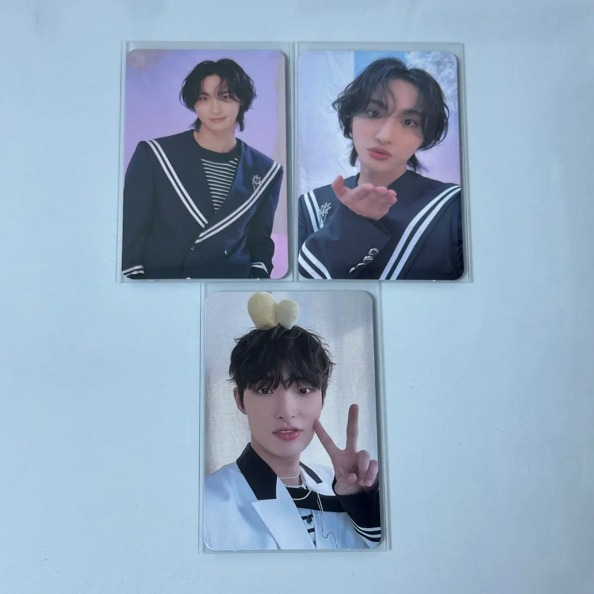 에이티즈 애니티즈 일루전 일루젼 트레이딩 트레카 포카 포토 카드 성화 민기