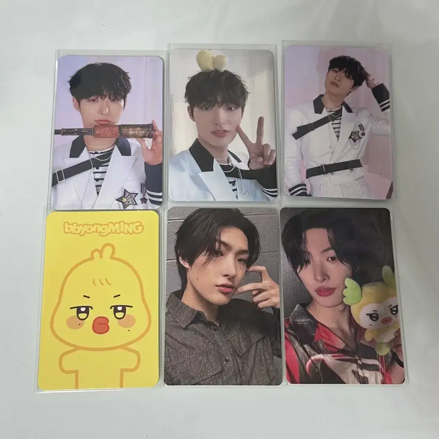 에이티즈 애니티즈 일루전 일루젼 마이티즈 트레이딩 트레카 포카 포토 카드 민기