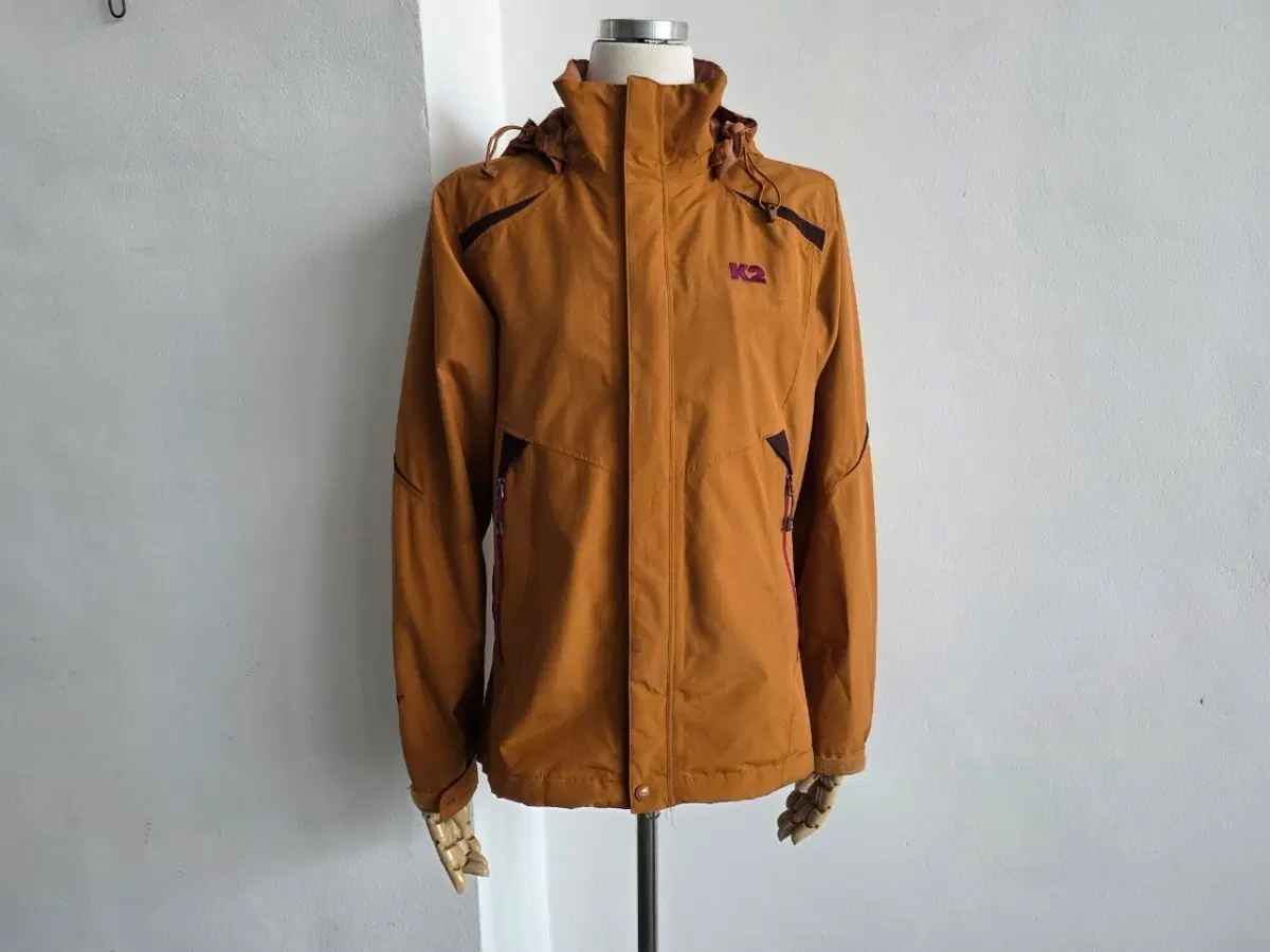 케이투 GORE-TEX 머스타드 아웃도어 자켓 여성 90