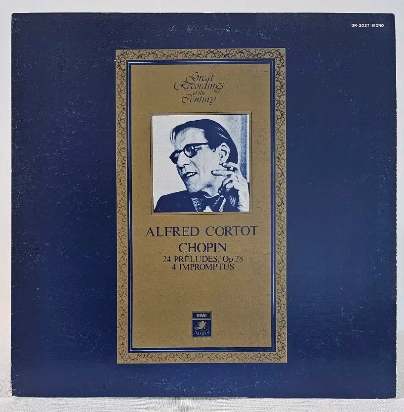 쇼팽 24개의 전주곡 Op.28 4개의 즉흥곡 알프레드 코르토 LP LP