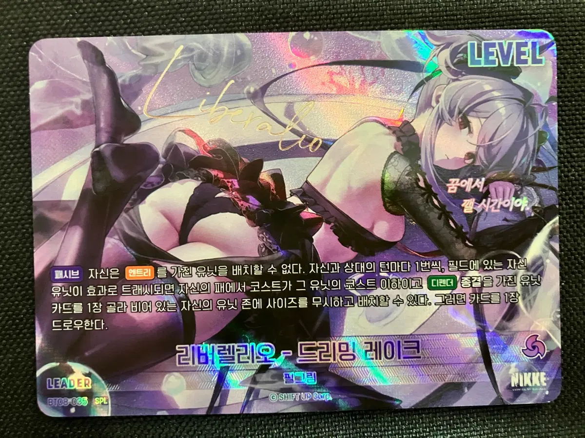 니케 리버렐리오 spl 리더싸인