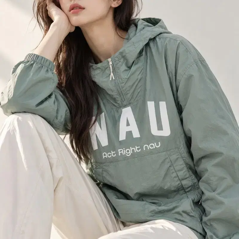 나우 nau 바람막이 점퍼 자켓 여자 66