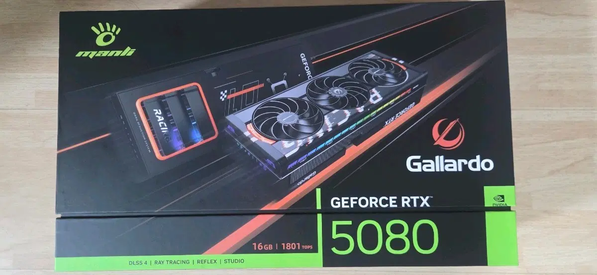 Manli(만리) RTX 5080 Gallardo OC D7 16GB 인텍앤컴퍼니