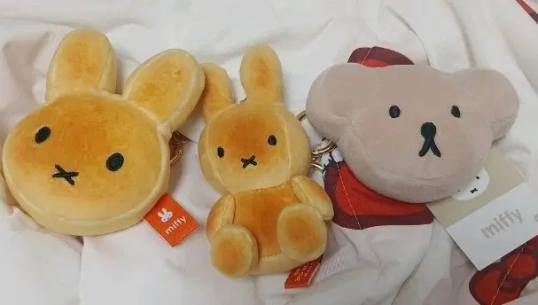 미피 봉제 인형 3종 세트