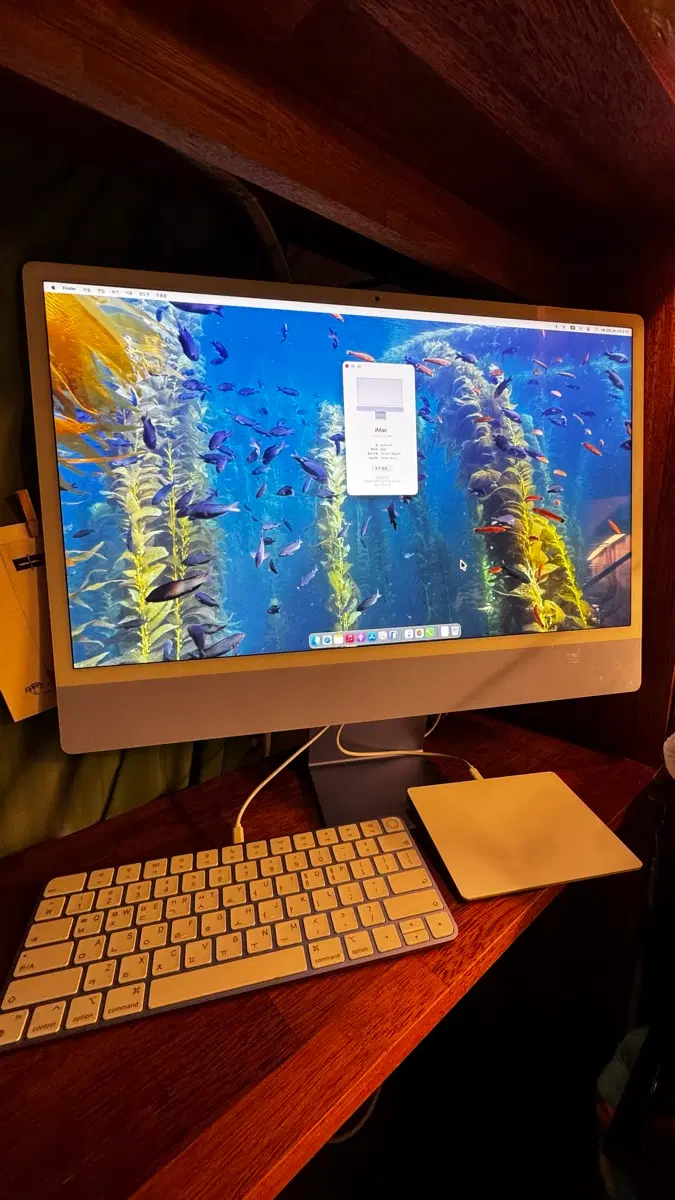 imac 아이맥 24 퍼플 M1 ram 8g ssd 256g