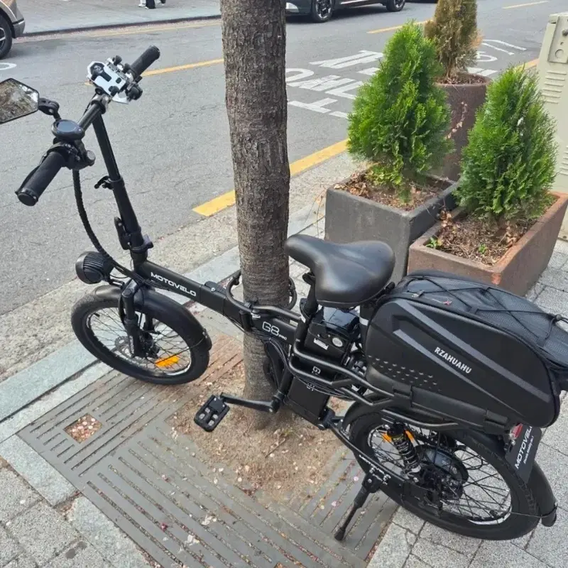 모토벨로 G8 프로 500W 48V 20Ah LG배터리 전기자전거 블랙