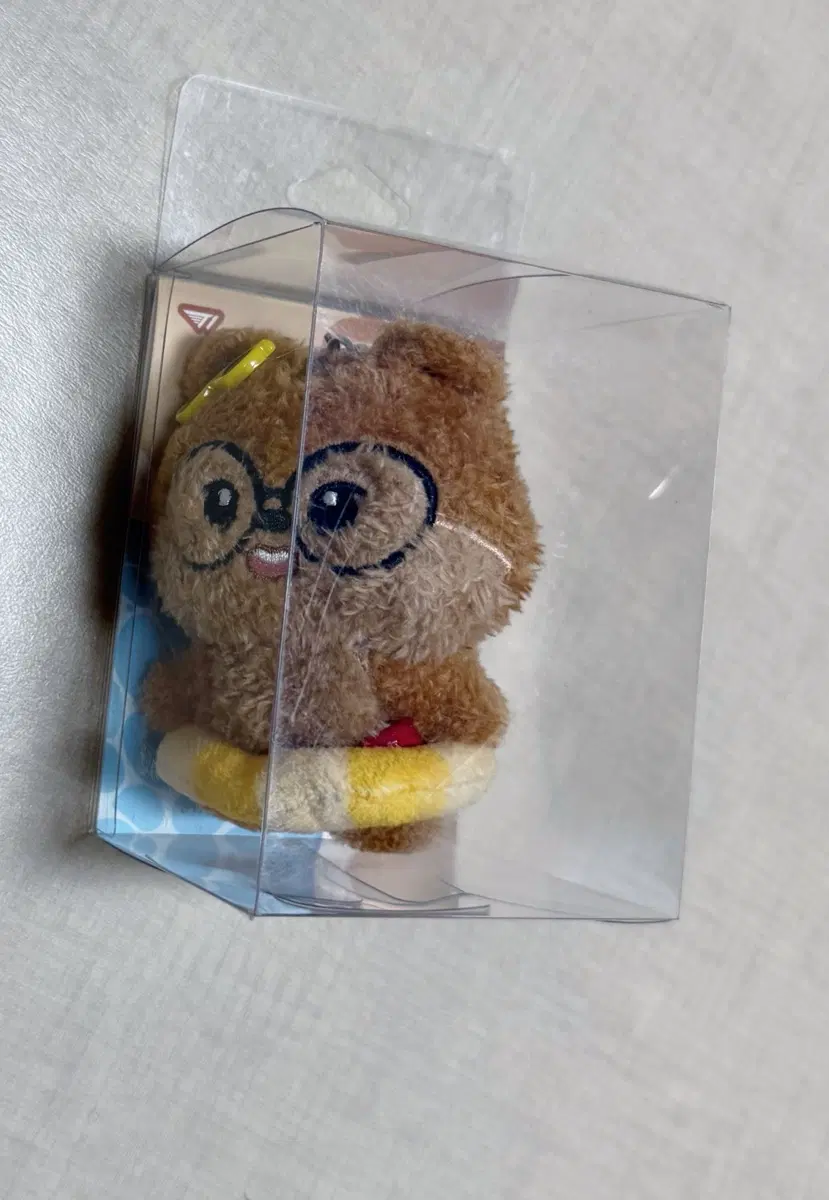 티원 태닝 곰돌이 인형 안경 키링(도란)