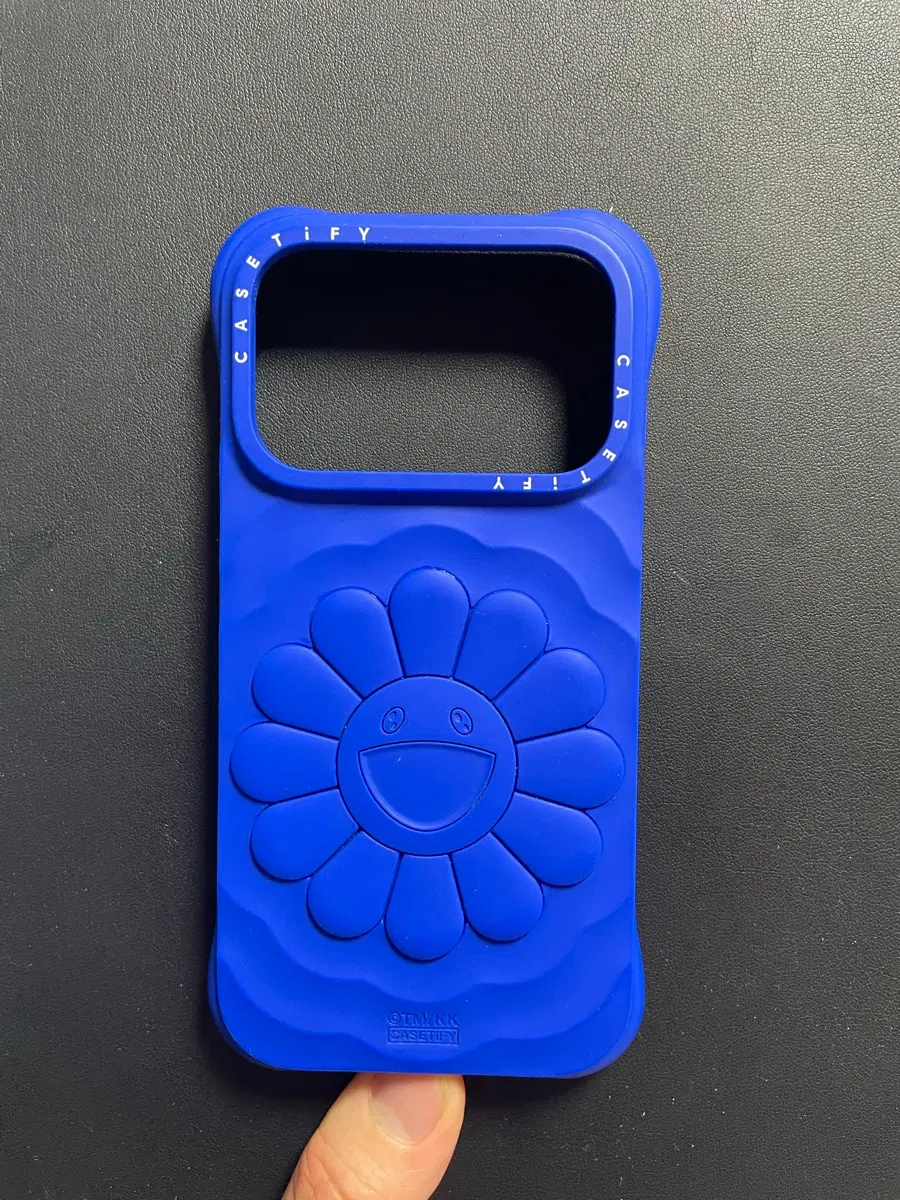 CASETiFY 무라카미 타카시 플라워 폰케이스 블루