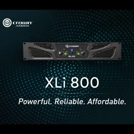 크라운 xli800 xli-800 파워앰프 판매