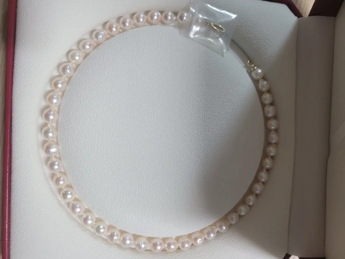 해수 아코야 바로크 진주 목걸이 8~8.5mm 14k