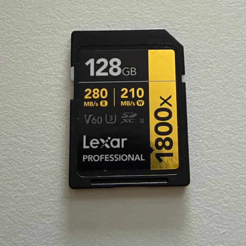 렉사 프로페셔널 1800x 128gb Lexar SD Professional 1800X UHS-II