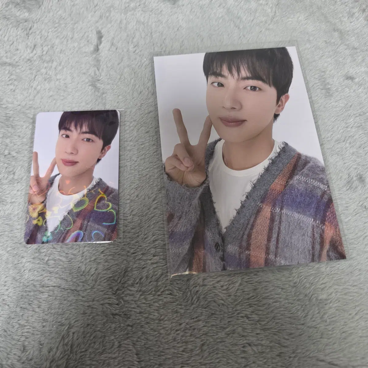 happy fc 특전 포카 엽서 일괄 양도 방탄 bts 석진