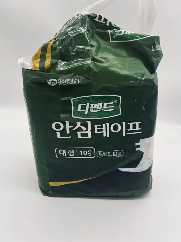 디펜드 안심테이프 대형(10개입) 성인용 기저귀 제품(6개 있음)