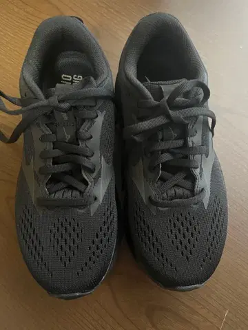 미사용 새상품 MIZUNO 웨이브 라이더 와이드 22.5cm 올블랙