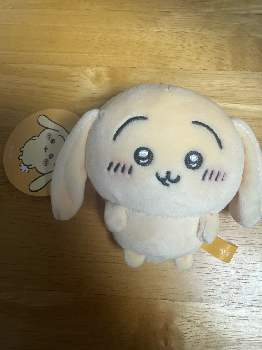 새상품 먼작귀 치이카와 롭이어 우사기 마스코트 인형 누이 키링 롭사기