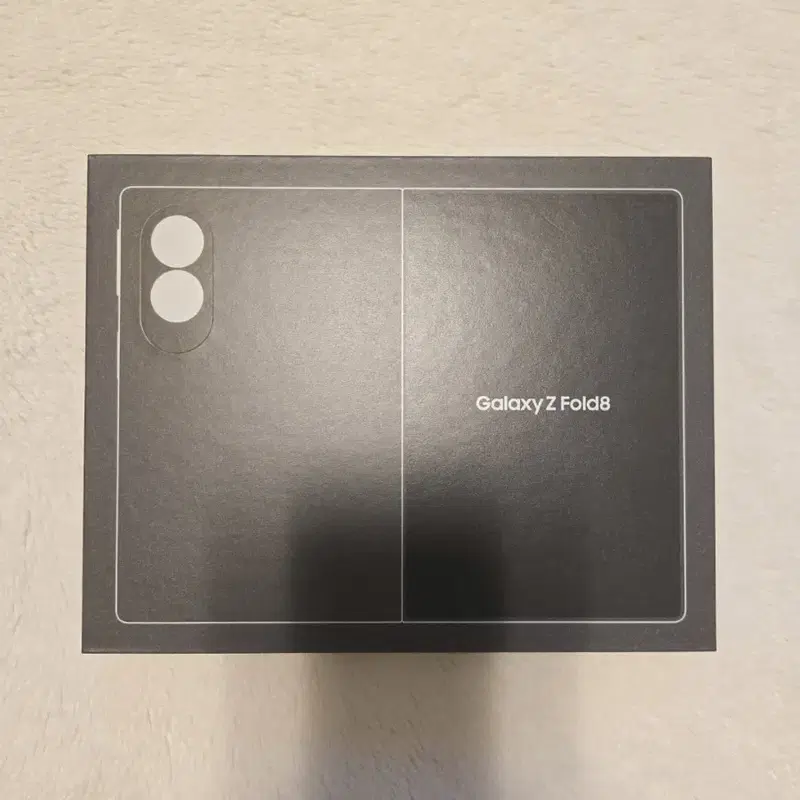 자급제 미개봉 갤럭시 Z폴드8 256GB 크림