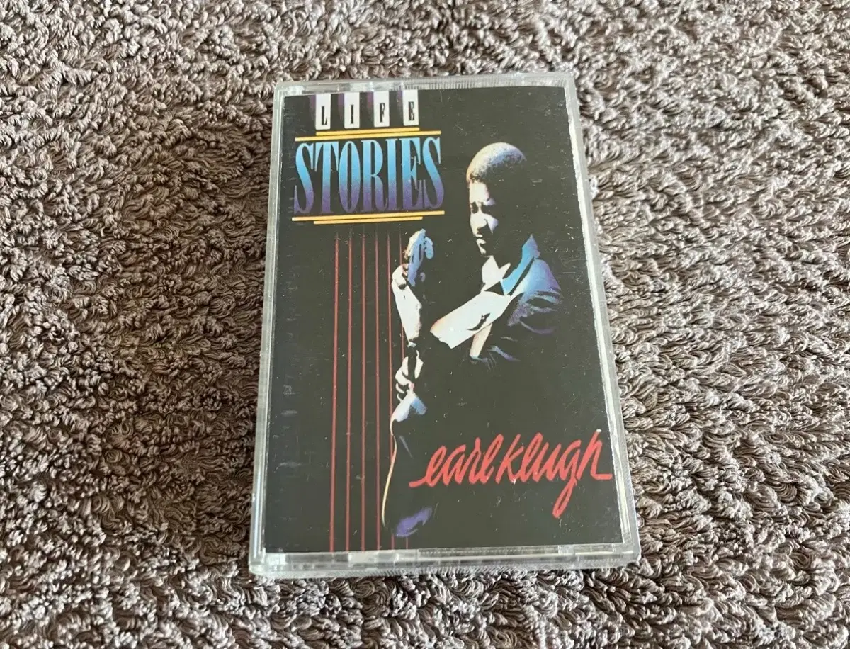 80년대 Earl Klugh 얼 클루 정규 13집 Life Stories 앨범 국내 라이센스 재즈 카세트테이프