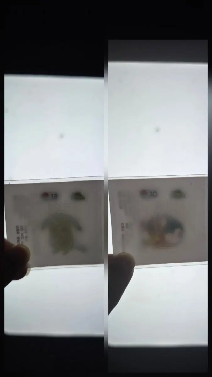 미개봉)포코피아 30 리자몽, 19 창백카츄 봉봉 스티커 일괄 양도합니다.