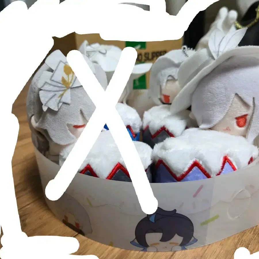 명일방주 KAYOU 콜라보 케이크 누이 울피안누스 글래디아 일괄 판매