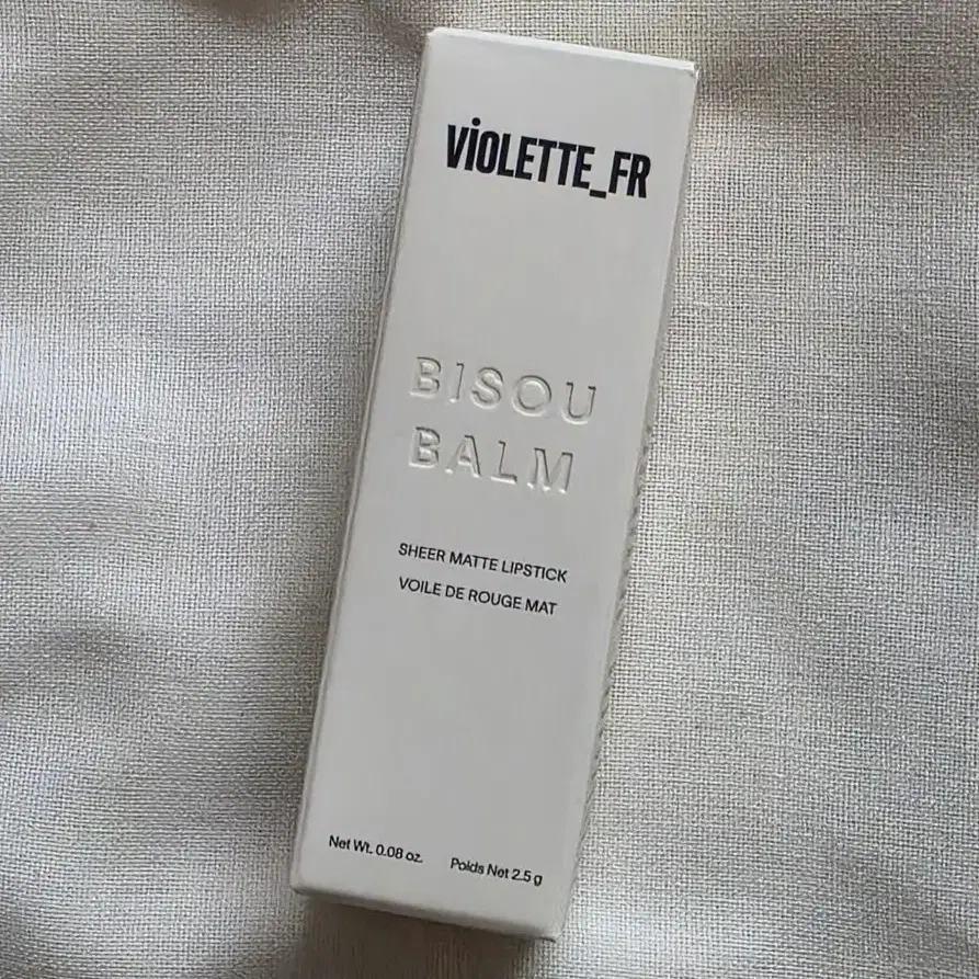!급처/새상품! 비올레트 쉬어 매트 립스틱 Bisou Balm - Calisson_세포라, 프랑스