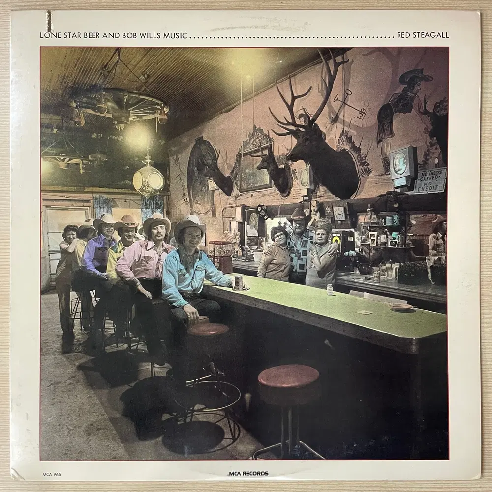 (수입LP) Red Steagall / Lone Star Beer And Bob Wills Music