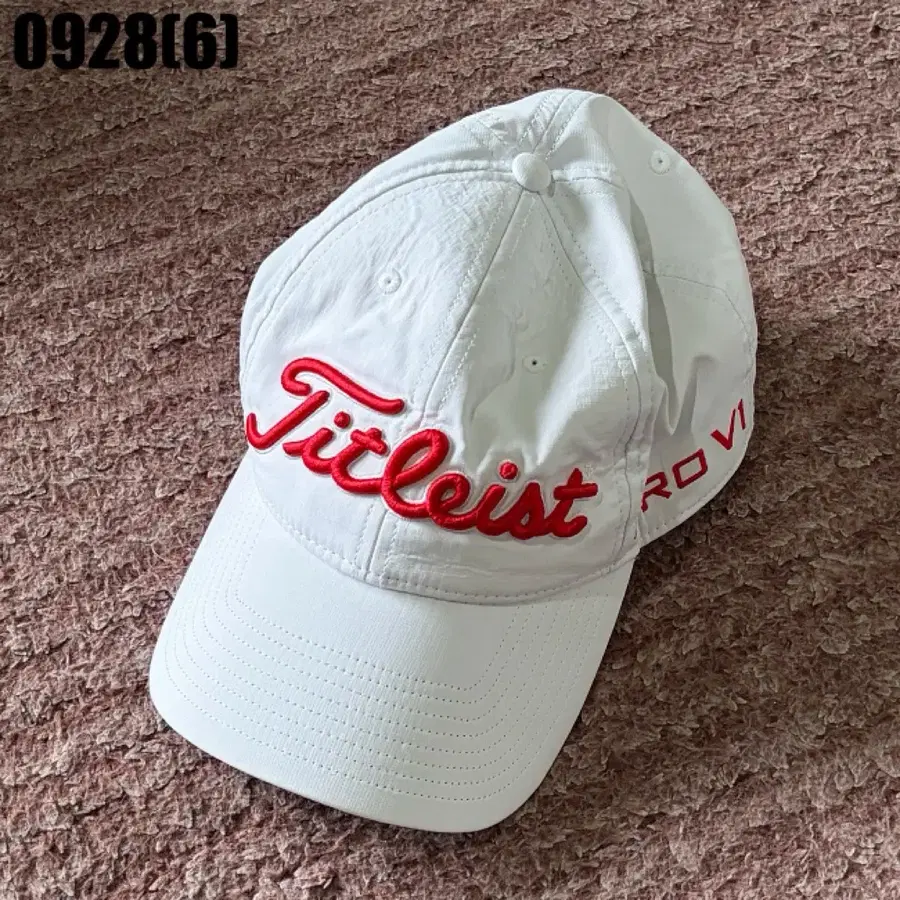 타이틀리스트 골프캡 흰색 0928