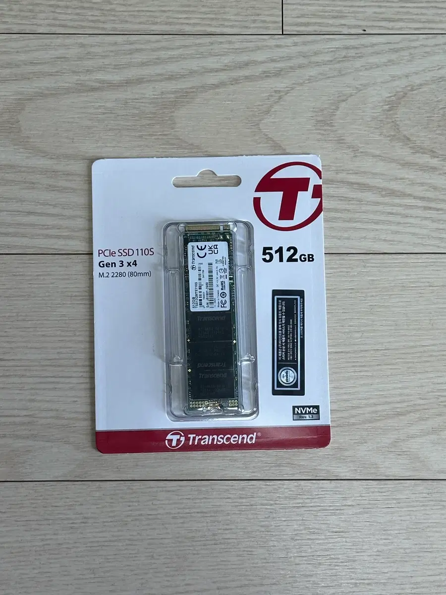 트랜센드 NVMe M.2 SSD 512GB