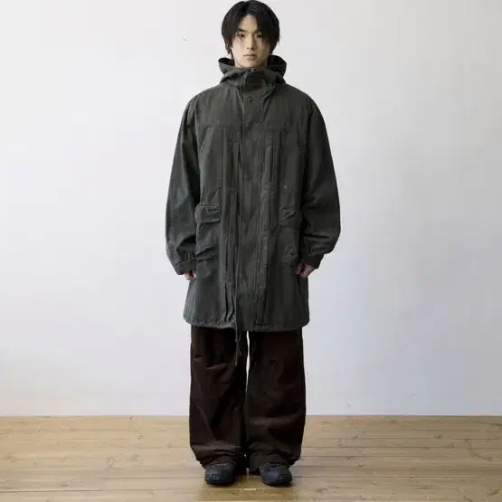 더콜 야상자켓