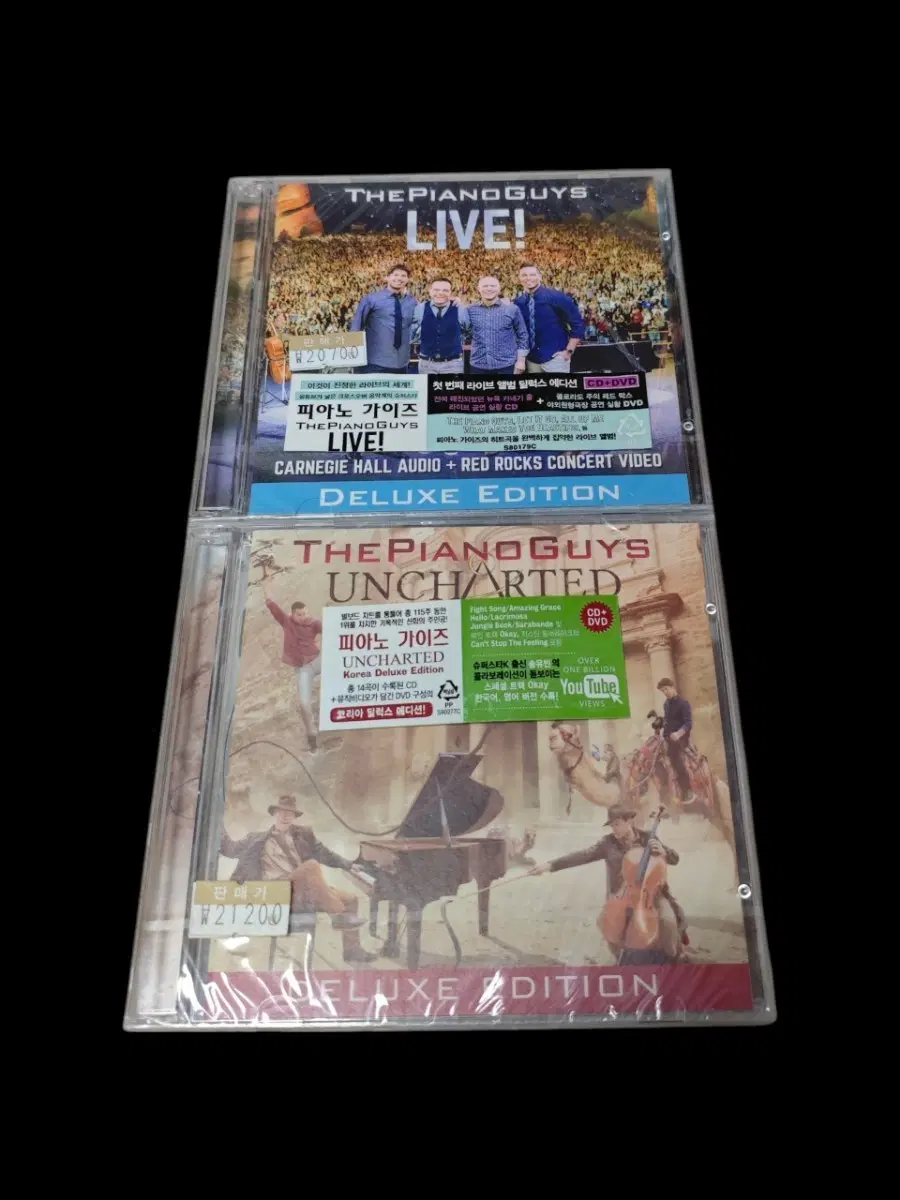 피아노가이즈 2종 앨범 CD 새상품 The Piano Guys