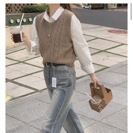 뮤트크레메 라이프 빈티지 데님 - S