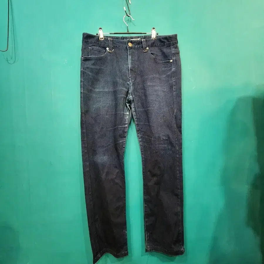게스 다크워싱 남성 빅사이즈 청바지