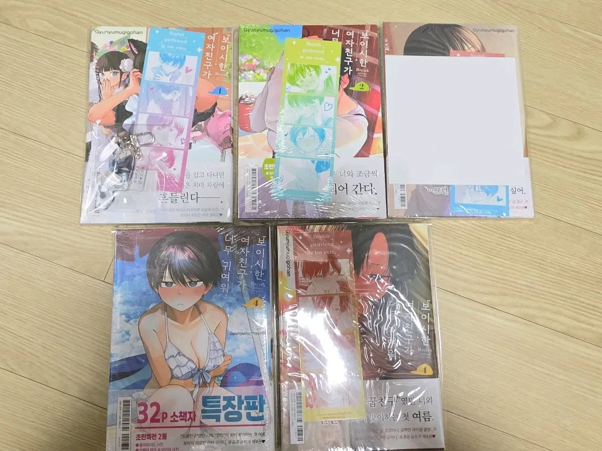보이시한 여자친구가 너무 귀여워 올초판 미개봉 애니메이트