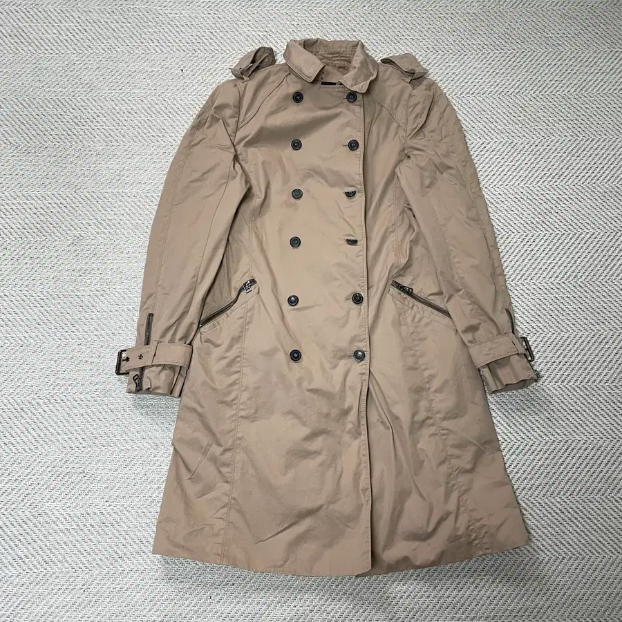 (L) ZARA BASIC 자라 트렌치코트 베이지