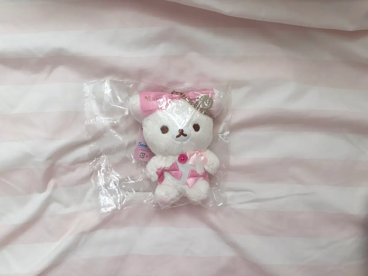 산엑스 코리락쿠마 메종드플뢰르 리본 인형