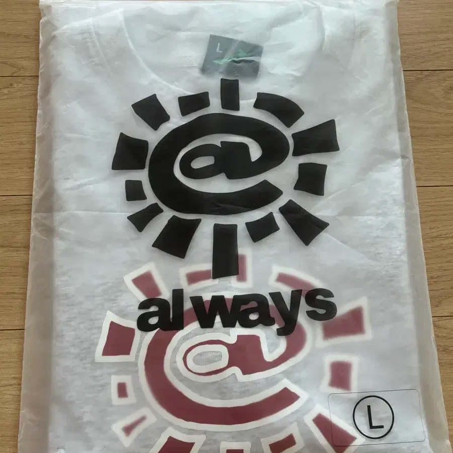 (L) ADWYSD RED SUN 티셔츠 그레이