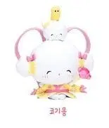산리오 하나비 코기뮹 피규어