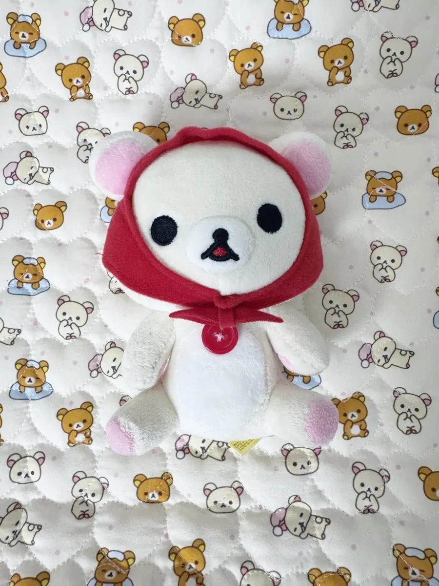 (노택) 코리락쿠마 빨간두건 인형