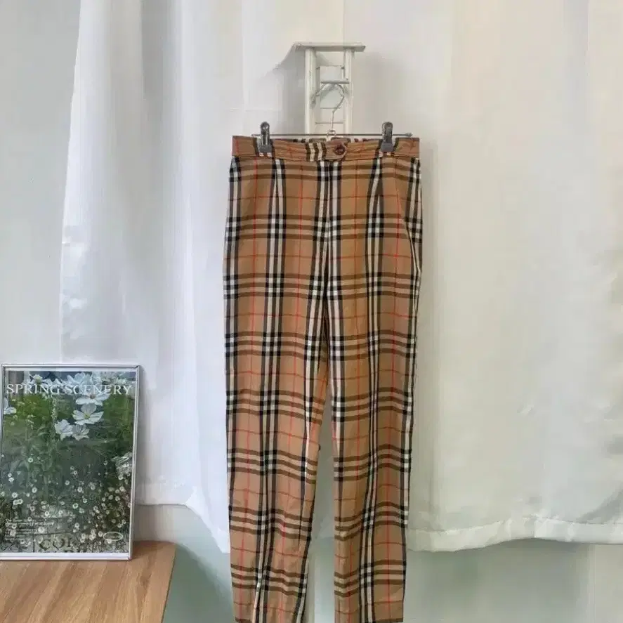 버버리 노바 체크 바지 6