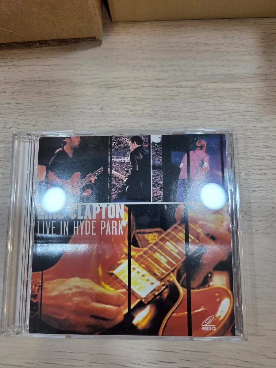 에릭 클랩튼 라이브 인 하이드 파크 비디오 VCD