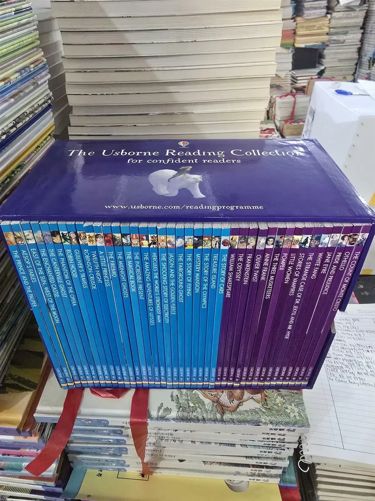 Usborne Reading Collection / Usborne 40권 세트 영어동화 중고책