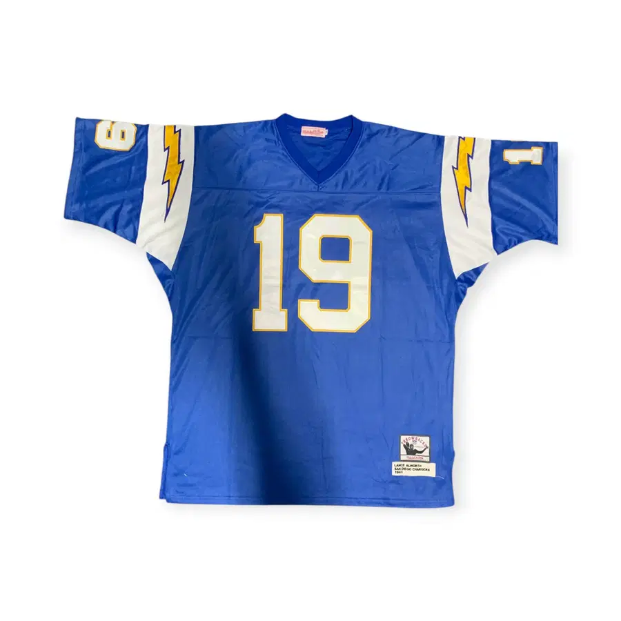 56/115)NFL미첼앤네스 샌디에이고 차저스 1963 랜스올워스 저지