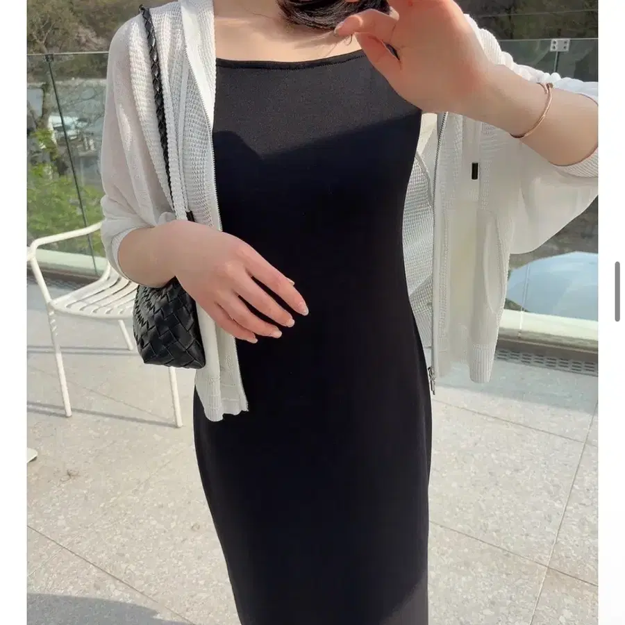 수입의류 썸머 시스루 펀칭 후드 니트 가디건 집업