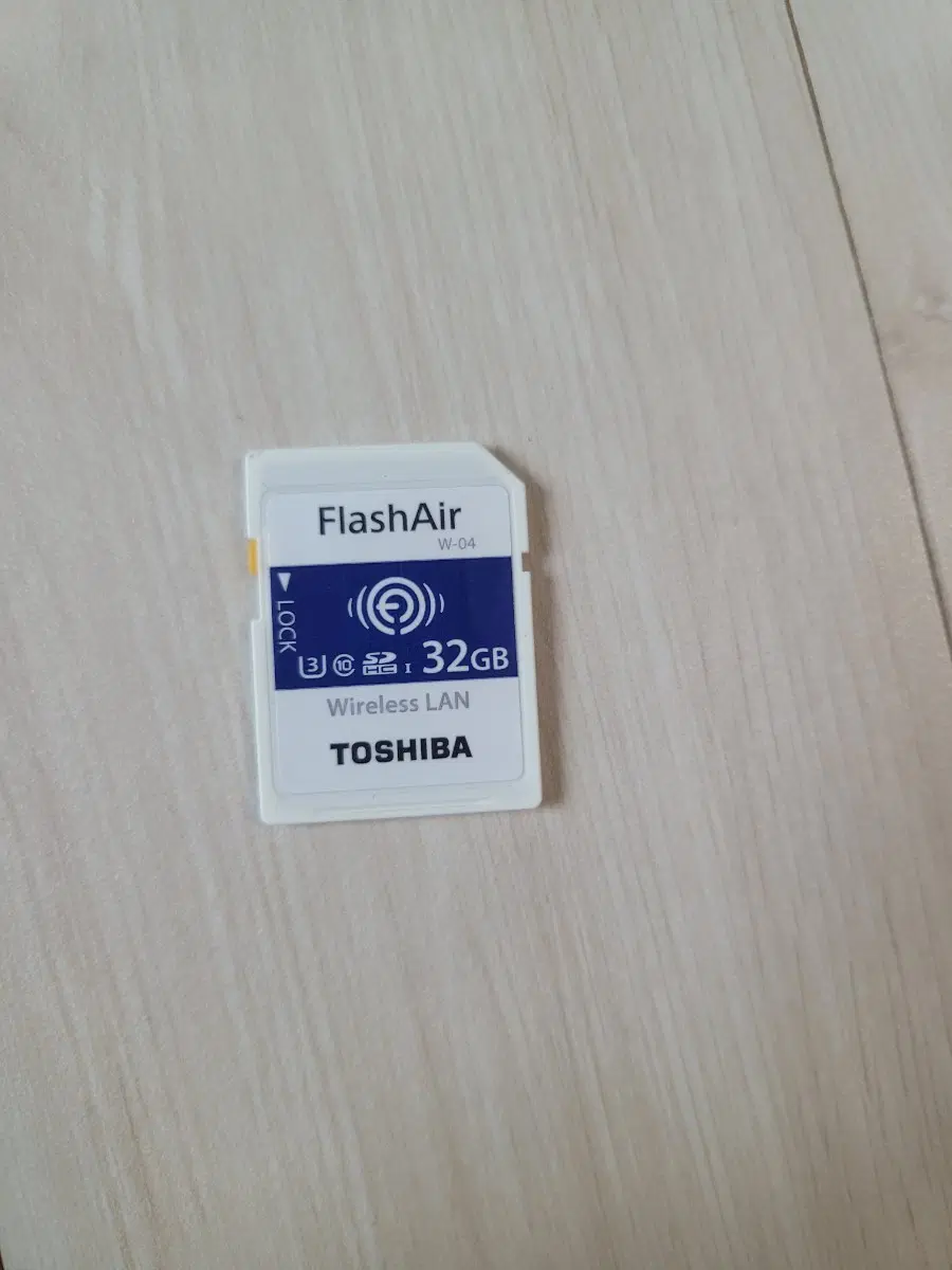 도시바 SDHC 메모리카드 32GB Flash Air W-04