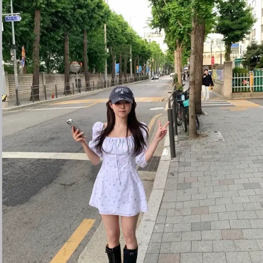 베르니 원피스 m