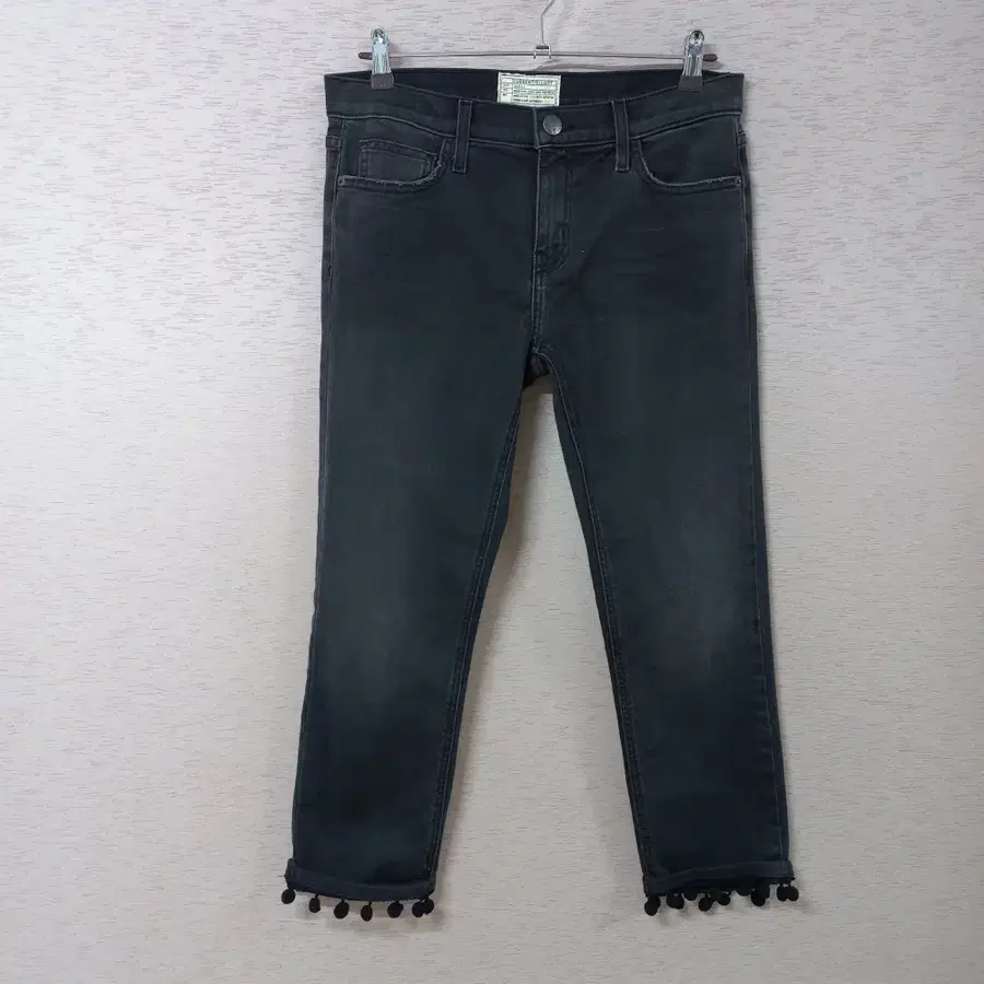 B9-29/CURRENT/ELLIOTT 블랙 워싱 데님팬츠