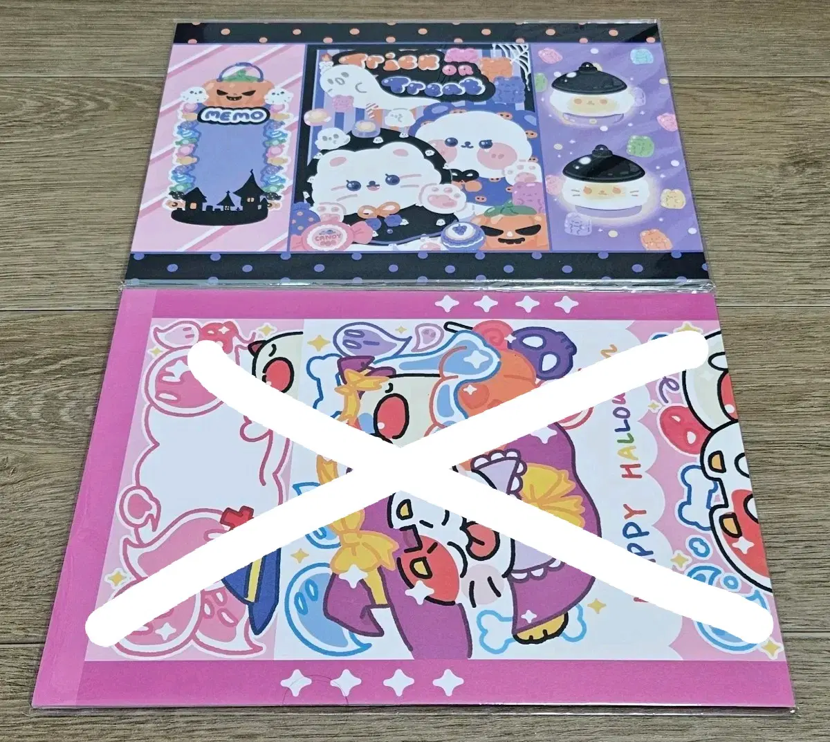 <포용계 랩핑지> 랩지 판매 A4사이즈 1세트 1800원 (할로윈)