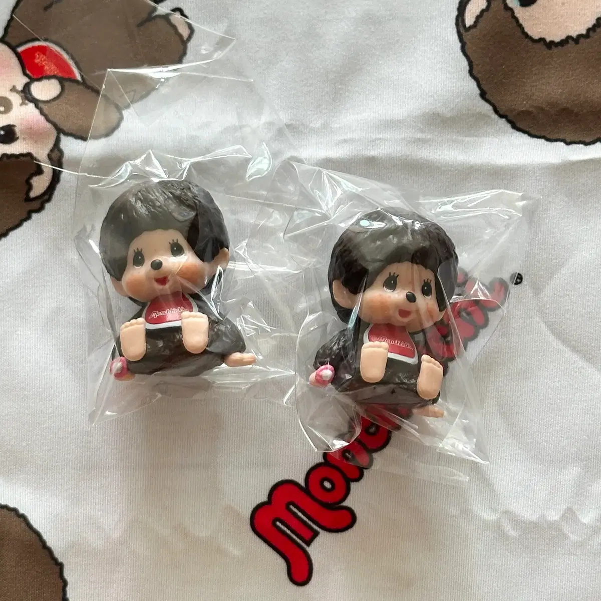 몬치치 미니 피규어 2개